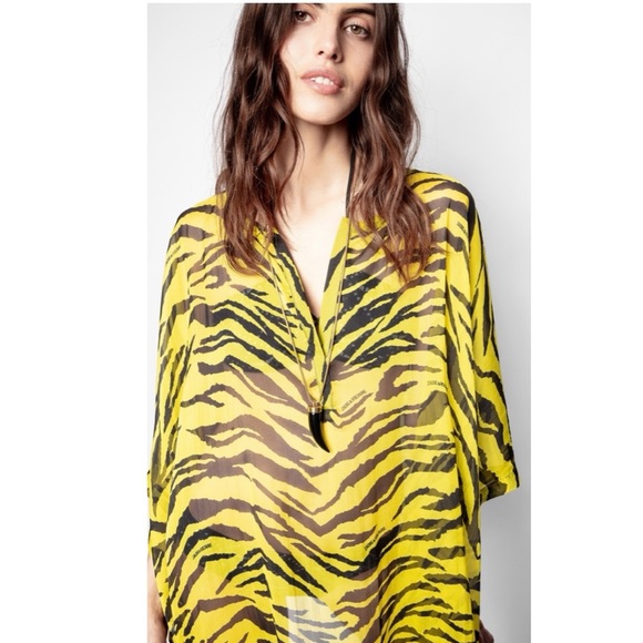 Zadig & Voltaire Tofino Kaftan –– NWT - Picture 4 of 17